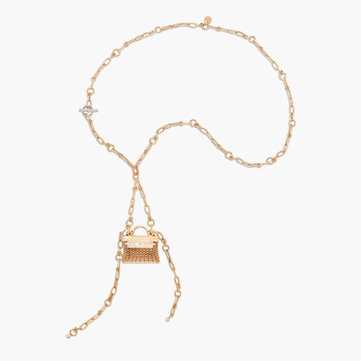 Hermès Gold and Diamond ‘Précieux Kelly’ Sautoir