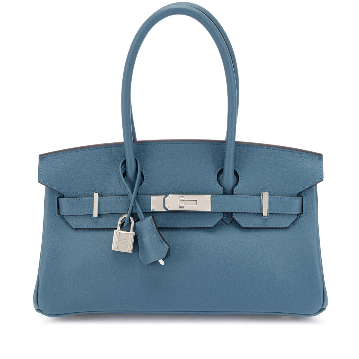 Hermès Bleu Tempete Evercolor Shoulder Birkin Light 29 Palladium Hardware, 2026