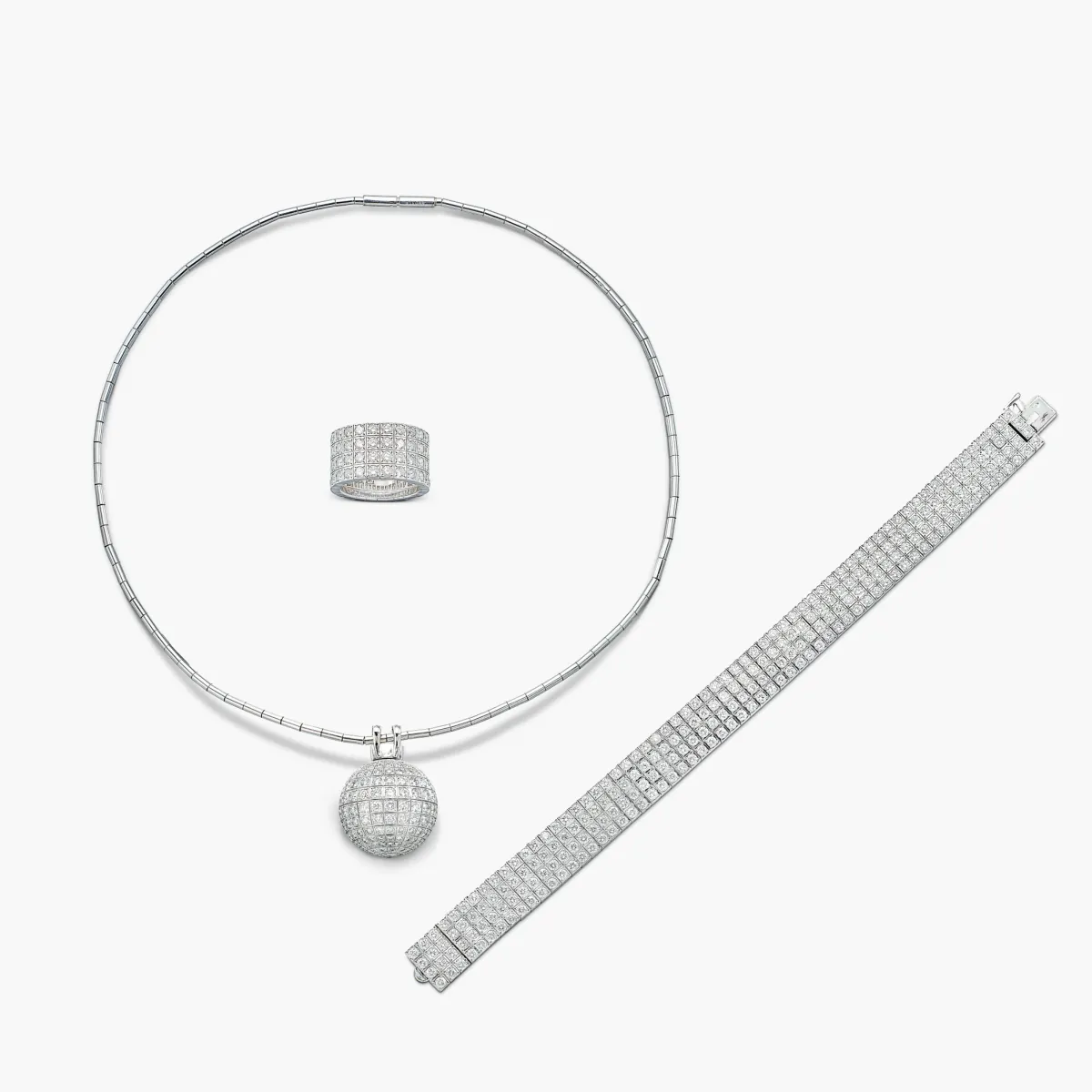 Cartier Diamond ‘Pailettes’ Parure