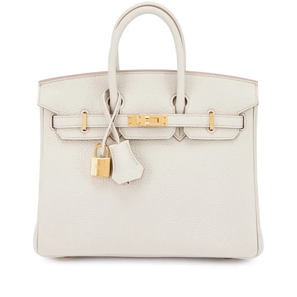 Hermès Beton Togo Birkin 25 Gold Hardware, 2025