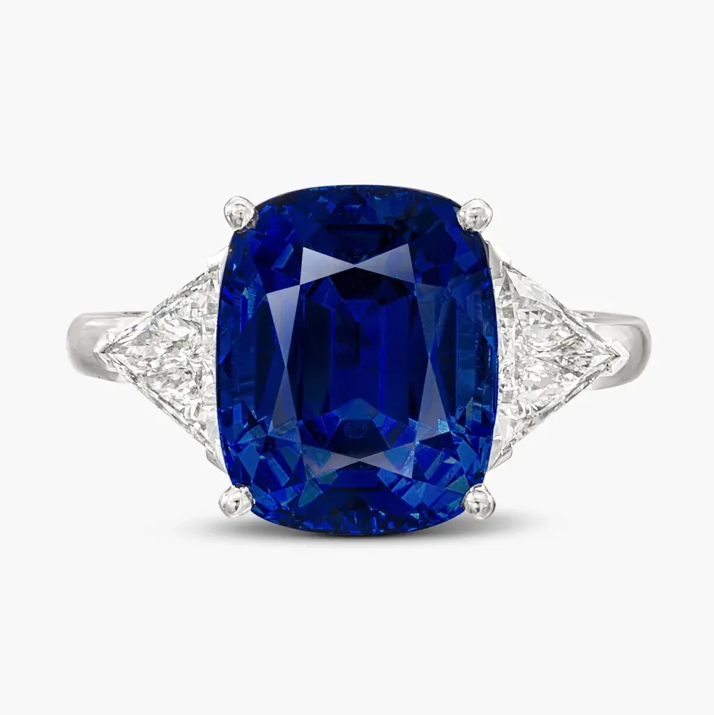 Cartier Sapphire and Diamond Ring