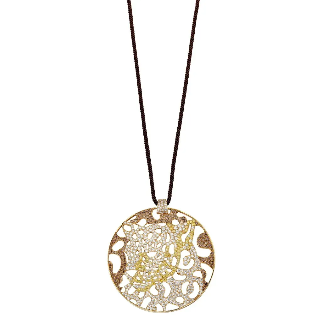 Cartier Diamond ‘Panthère’ Pendent Necklace