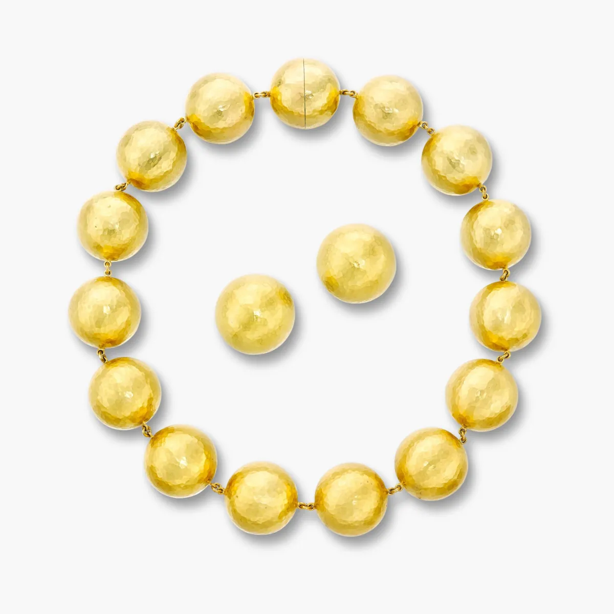 Paloma Picasso for Tiffany & Co. Gold Demi-Parure