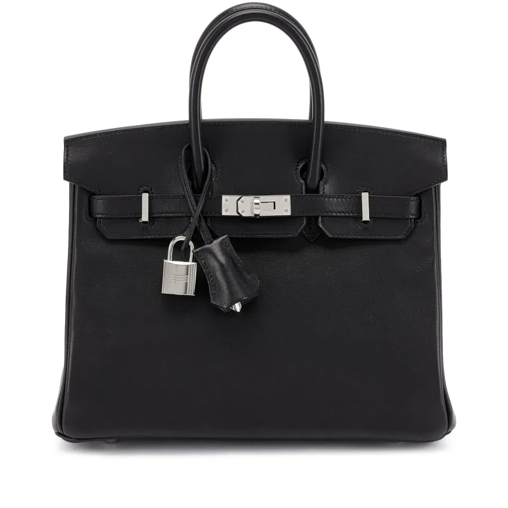 Hermès Black Volupto Birkin 25 Palladium Hardware, 2025