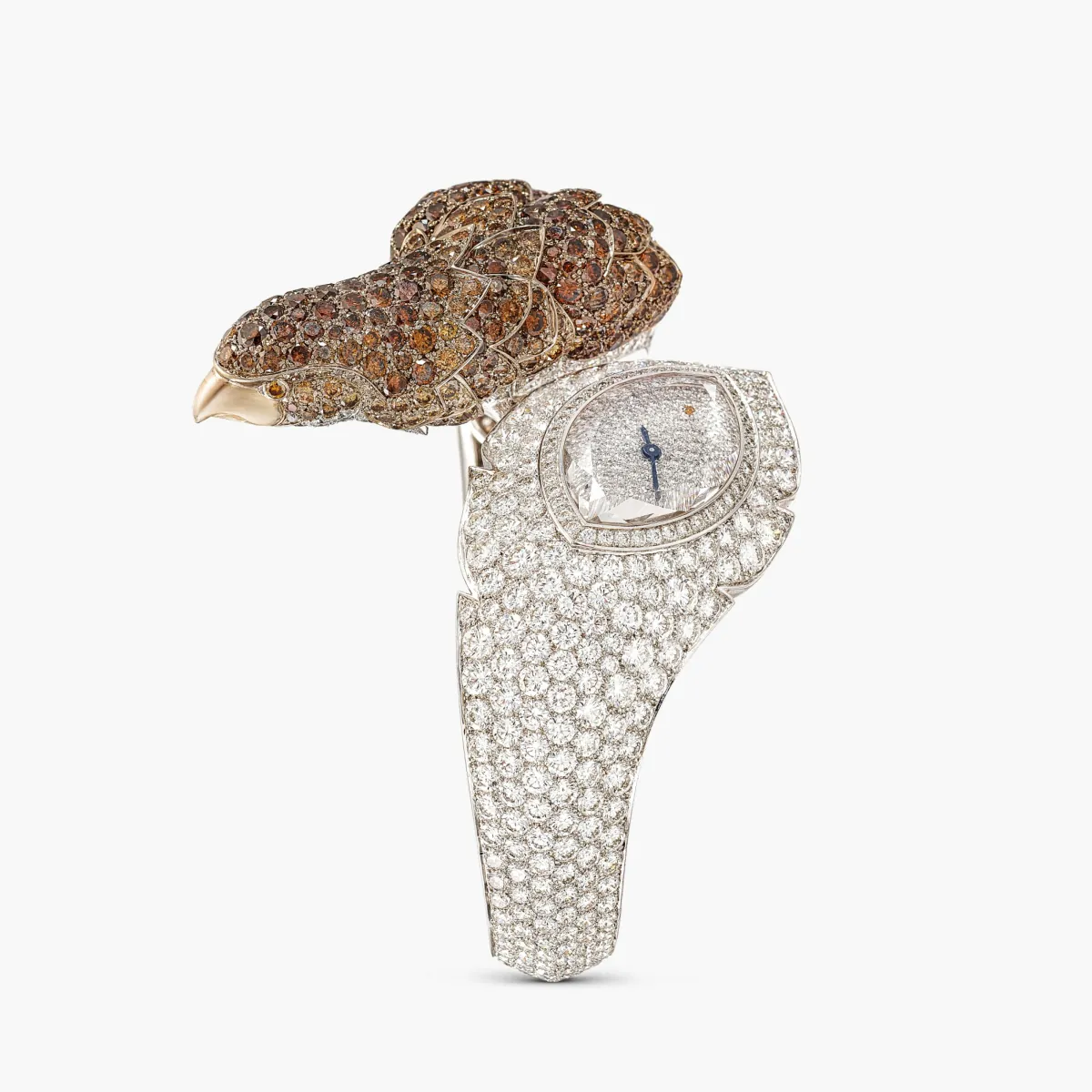 Cartier Unique Coloured Diamond and Diamond Wristwatch