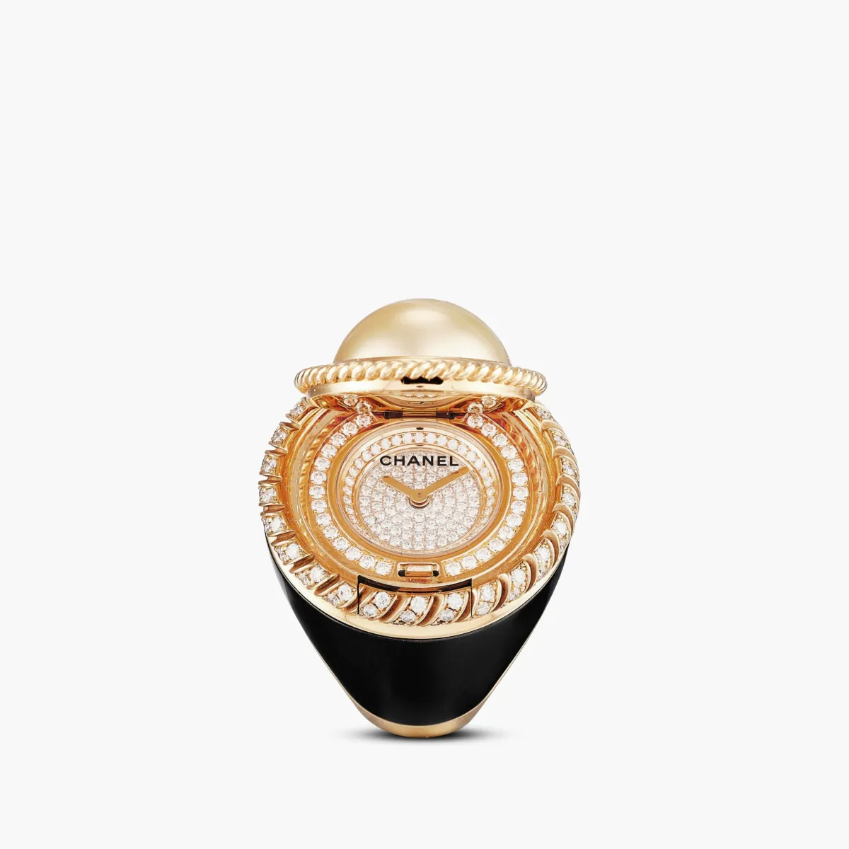Chanel Mademoiselle Privé Bouton "Golden Pearl", Reference H74481